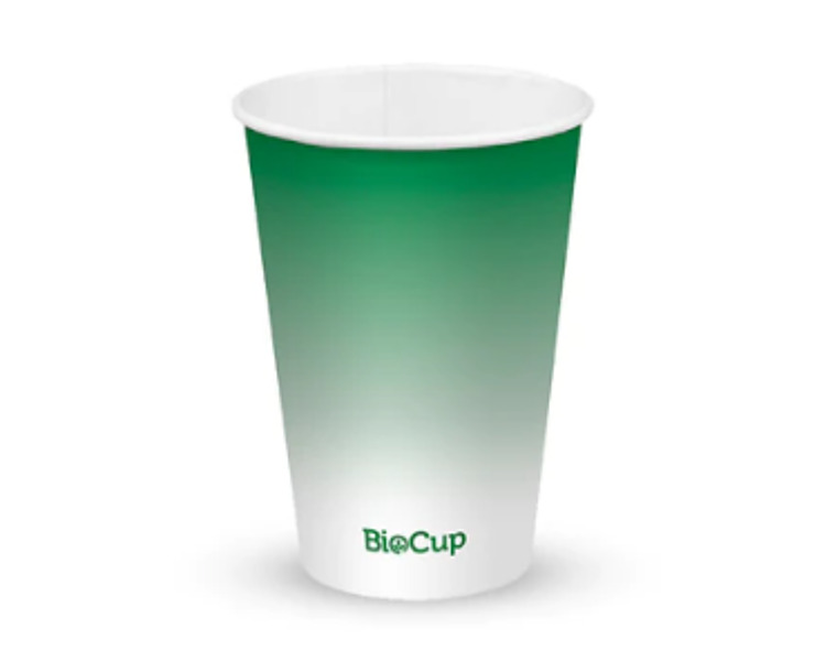 Biopak Cold Cup W & M 14oz 420ml Green Fade 1000/Ctn Biopak Cold Cup W & M 14oz 420ml Green Fade 1000/Ctn