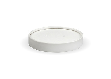 Paper Bowl CPLA Lid 8oz 1000/Ctn