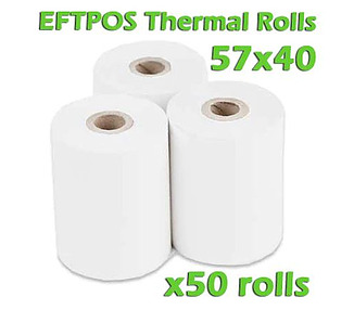 EFT Roll 57 x 40mm 50/Ctn