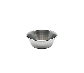 Stainless Steel Sauce Cup 40ml 57 x 27mm 24/Pkt