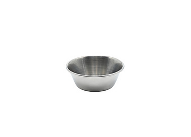Stainless Steel Sauce Cup 40ml 57 x 27mm 24/Pkt