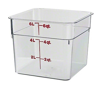 Camsquare Food Container Clear 5.7Ltr