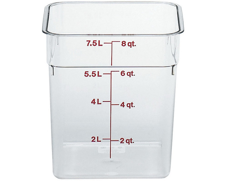 Camsquare Food Container Clear 7.6Ltr