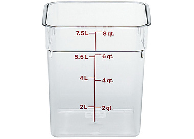 Camsquare Food Container Clear 7.6Ltr