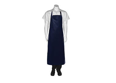 Apron Bib PVC Long Black 120cmL x 89cmW