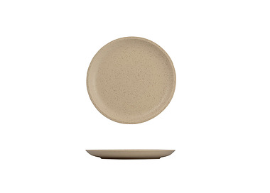 Luzerne Dune Round Plate Ash 214mm 6/24
