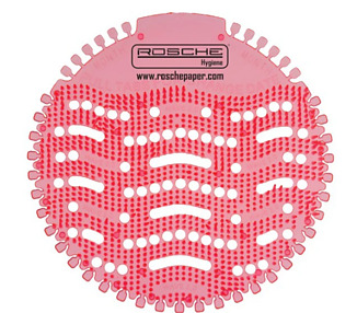 Urinal Mat Diamond Melon Pink 12/Pkt 100/Ctn