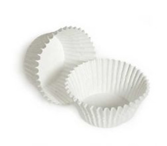 Patty Pan White 55 x 35.5mm 1000/Pkt