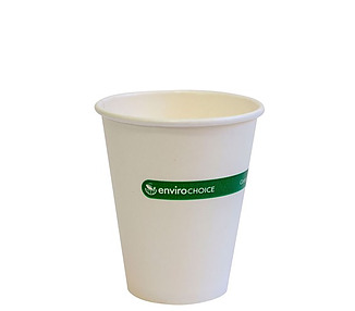 Paper Wine Cup With Plimsoll White 200ml 1000/Ctn
