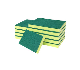 Scourer Sponge 150 x 100mm 10/Pkt 18Pkt/Ctn