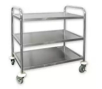 Trolley Serving S/S 3 Tier 710 x 405 x 825mm