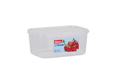 Decor Oblong Container 1.8L 203 x 143 x 91mm 