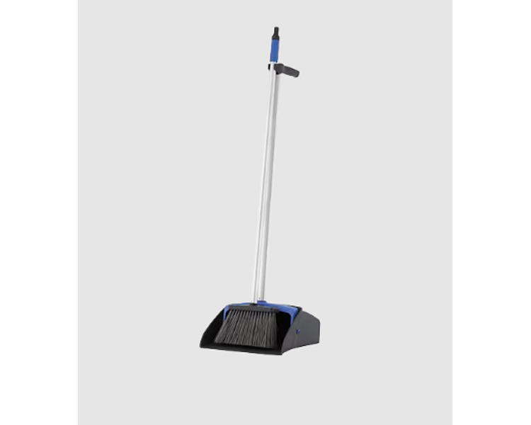Oates Lobby Pan With Brush HD Plastic Blue 6/Ctn Oates Lobby Pan With Brush HD Plastic Blue 6/Ctn