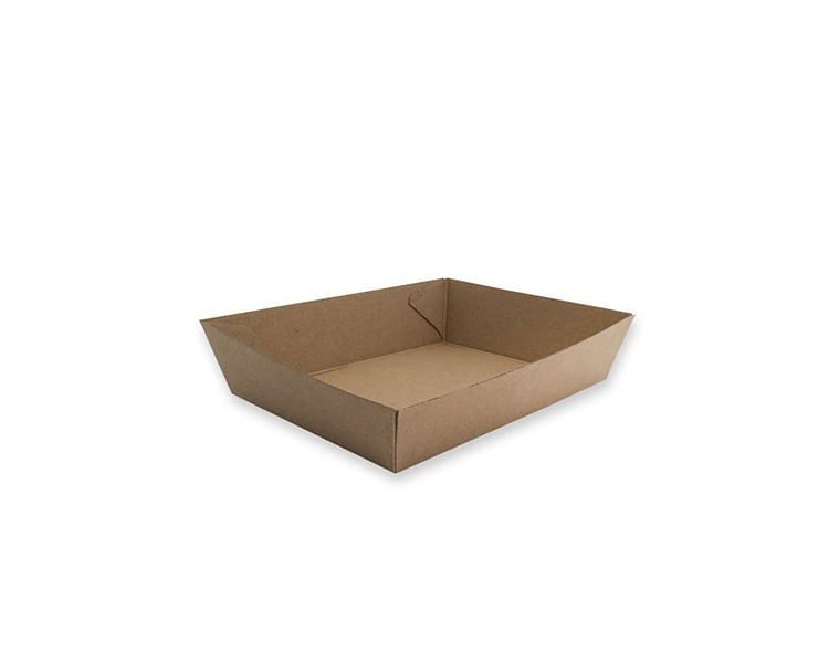 Tray Kraft # 3 180 x 134 x 45mm 250/Ctn Tray Kraft # 3 180 x 134 x 45mm 250/Ctn