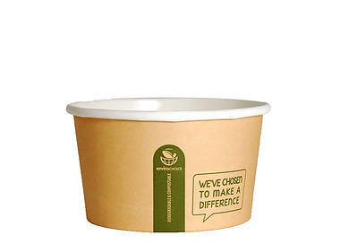 Kraft Round Soup Bowl PLA 12oz