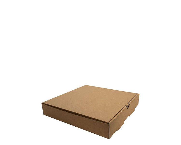 Pizza Box Brown 10" 25cm 100/Pkt