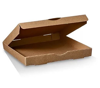 Pizza Box Brown 13" 33cm 100/Pkt