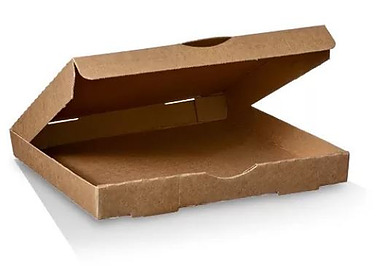 Pizza Box Brown 13" 33cm 100/Pkt