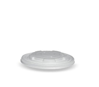 Flat Lid CPLA To Suit Bamboo Bowl 12oz 500/Ctn