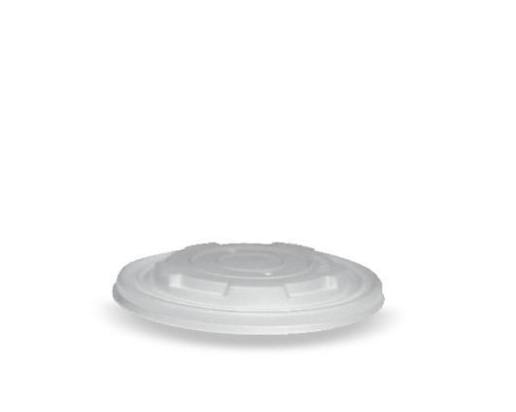 Flat Lid CPLA To Suit Bamboo Bowl 12oz 500/Ctn