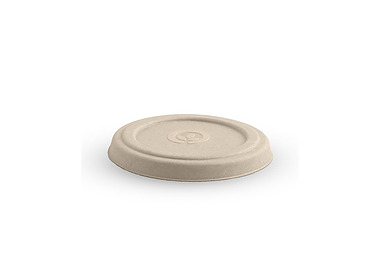 Biocane Sauce Cup Lid Natural Suits 90/120ml 1000/Ctn