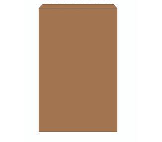 Paper Bag Brown 425 x 270mm 250/Pkt