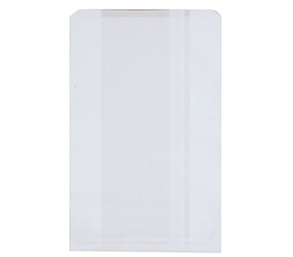 Paper Bread Bag White 390 x 240 x 100mm 500/Pkt