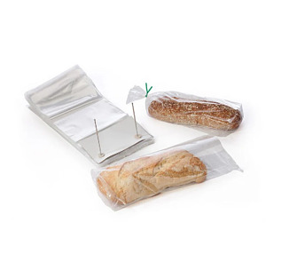Bread Bag Wick LDPE 430/470 x 255 + 100mm 2000/Ctn