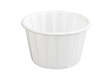 Paper Sauce Pot Recyclable White 2oz 250/Pkt