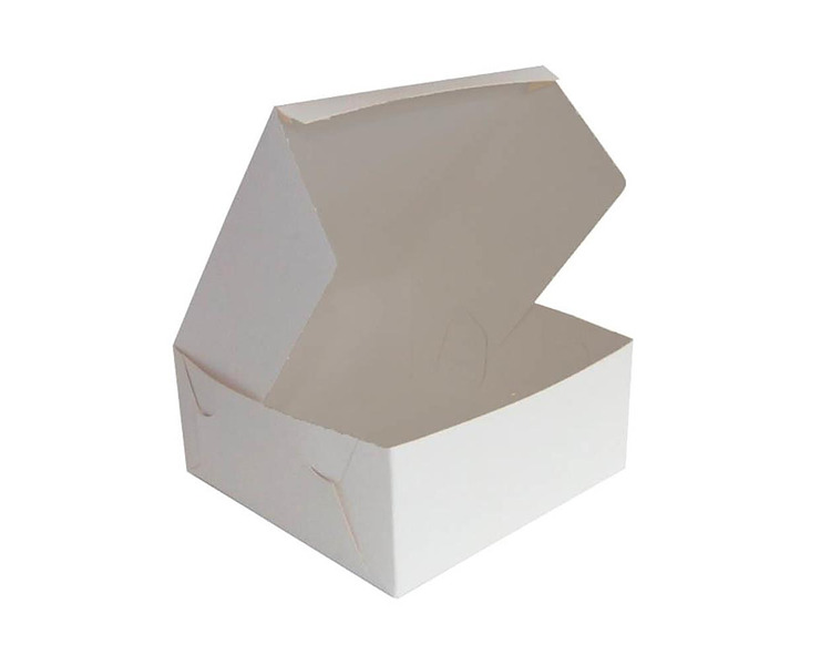 Cake Box White 8 x 8 x 4" 100/Pkt Cake Box White 8 x 8 x 4" 100/Pkt