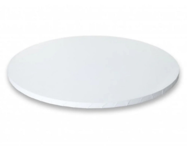 Top Board Round White 230mm 50/Pkt