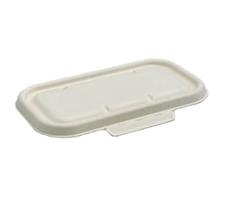 Container Sugarcane Lid PET Suits 500/650/750ml Base 400/Ctn
