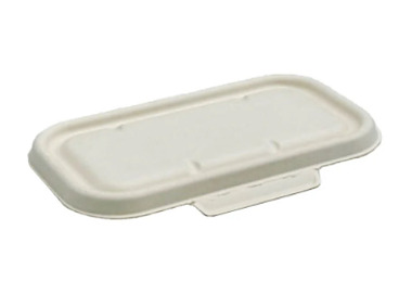Container Sugarcane Lid PET Suits 500/650/750ml Base 400/Ctn