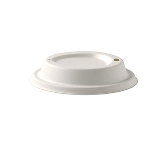 True Fill Coffee Cup Fibre Lid White 86.5mm 1000/Ctn
