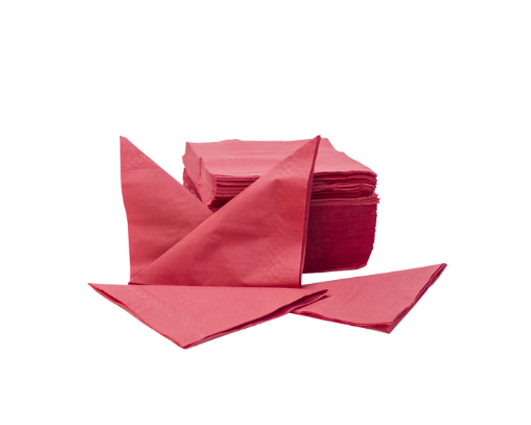 Dinner Napkin Qtr Fold Red 1000/Ctn Dinner Napkin Qtr Fold Red 1000/Ctn