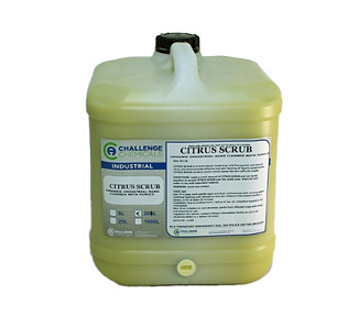 Citrus Scrub Organic Hand Cleaner With Pumice 5Ltr 3 x 5Ltr