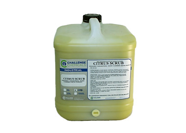 Citrus Scrub Organic Hand Cleaner With Pumice 5Ltr 3 x 5Ltr