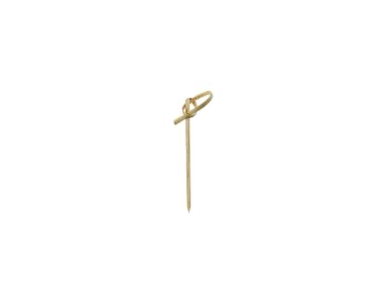 Bamboo Knot Skewer 6.5cm 100 x 100/Pkt