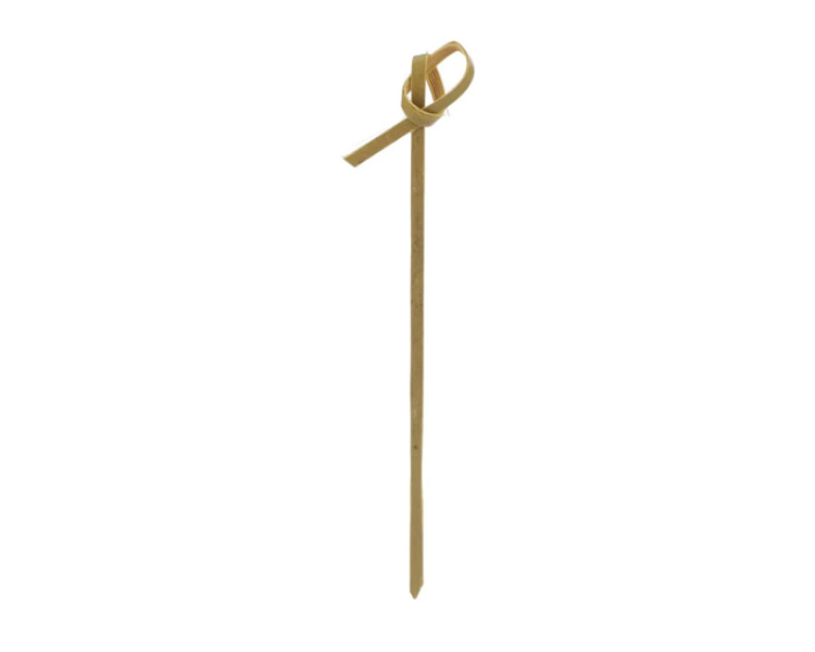 Bamboo Knot Skewer 105mm  100 x 100/Pkt