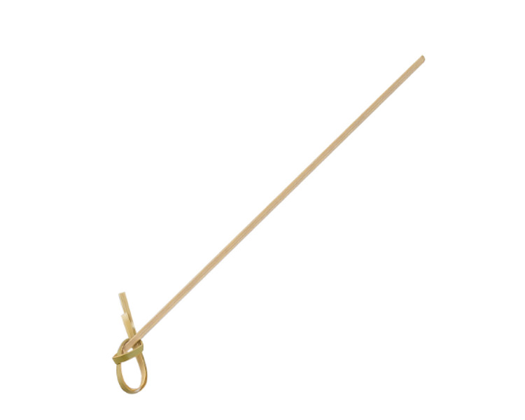 Bamboo Knot Skewer 12cm 100 x 100/Pkt