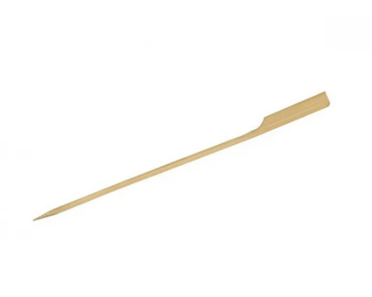 Bamboo Paddle Skewer 12cm 50 x 100/Pkt