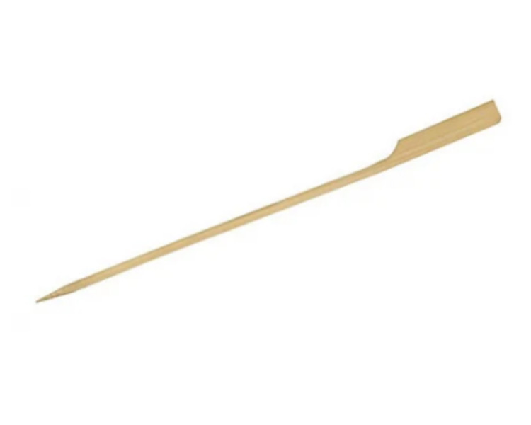 Bamboo Paddle Skewer 15cm 50 x 100/Pkt