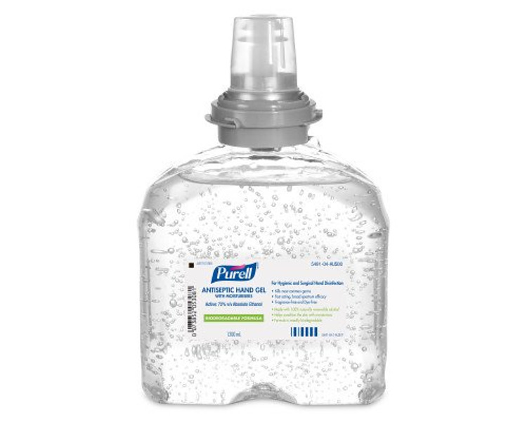 Purell FTX Antiseptic Hand Gel Refill 1200ml 4/Ctn