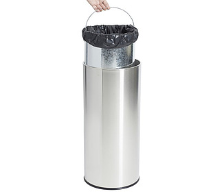 Bin Stainless Tidy 45Ltr 1/Ctn