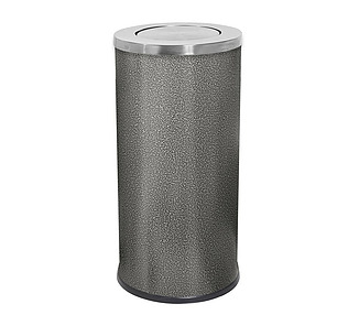 Bin Swing Top Hammertone Grey 62Ltr 1/Ctn