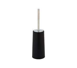Toilet Brush Set Powder Coated Matte Black