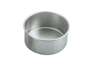 Cake Pan Round Aluminium 300 x 75mm 1/12