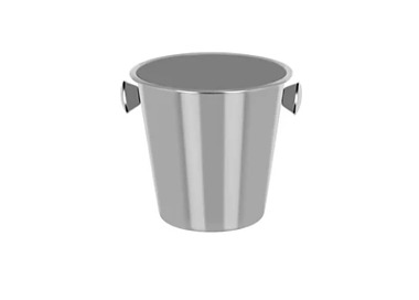 Wine Bucket S/S With Knobs Satin Finish 4Ltr 6/Ctn