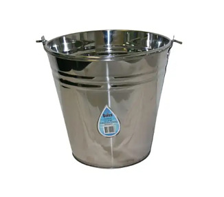 Bucket/Water S/S Pail 10Ltr