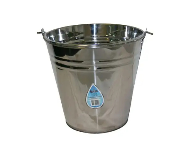 Bucket/Water S/S Pail 10Ltr